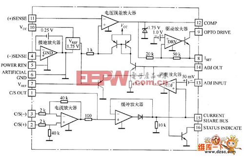 UC3907集成电路芯片内部结构与原理框电路图深度解析